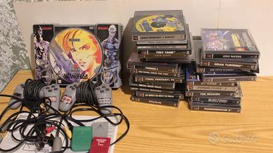 PS1 Metal gear solid - controller- memory - game