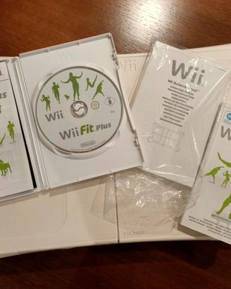 NINTENDO wii balance board + wii fit plus (CD)