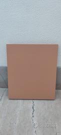 Mensola in legno MDF laccato 32 x 27 x 2 cm