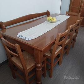 tavolo più panchina