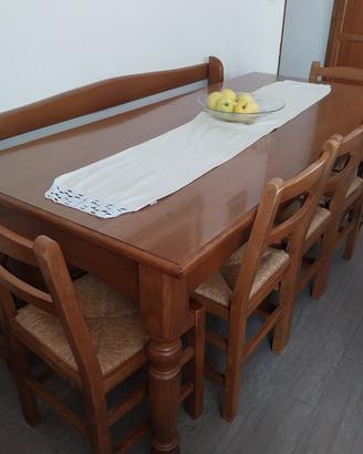 tavolo più panchina