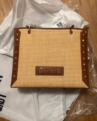 Love Moschino Borsa In Rafia