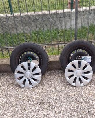 gomme invernali con cerchi skoda fabia