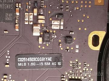 logic board macbook air 820-00165 i5 4gb