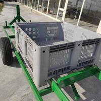 Rimorchio nuovo porta Bins Carrello 30 q.li idraul