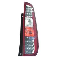 FANALI FORD FIESTA 02-08 LED ROSSO CROMATO