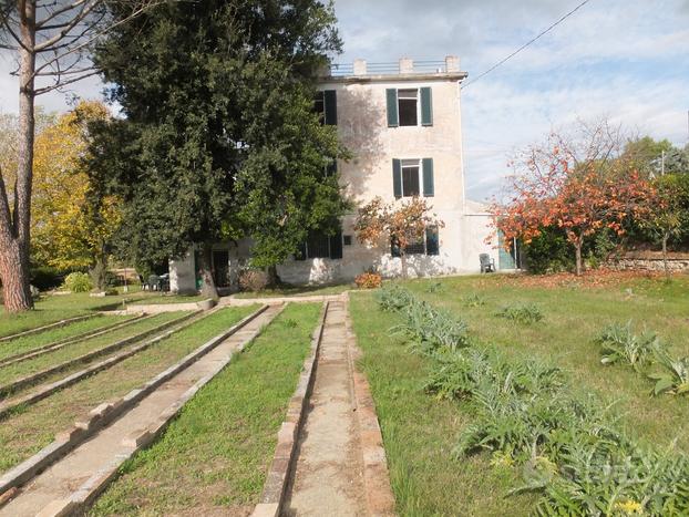 Casa singola con giardino e terreno agricolo