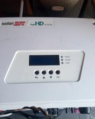 inverter Solar Edge HD wave + Ottimizzatori+monito