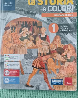 La storia a colori libro