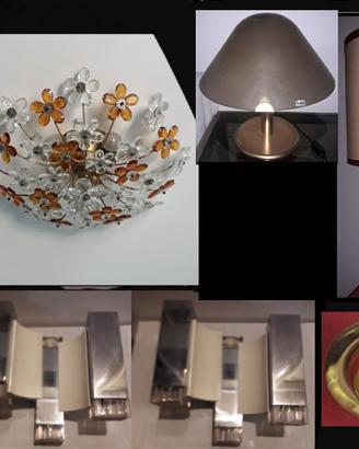 illuminazione Vintage Design anni 70