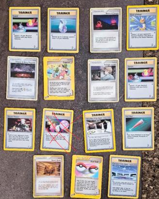 Carte Pokemon Trainer 