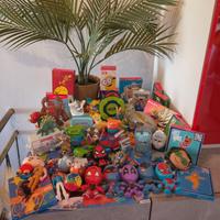 Lotto giocattoli bambino mcdonald's spiderman