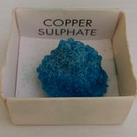 Cristallo di Solfato di Rame artificiale