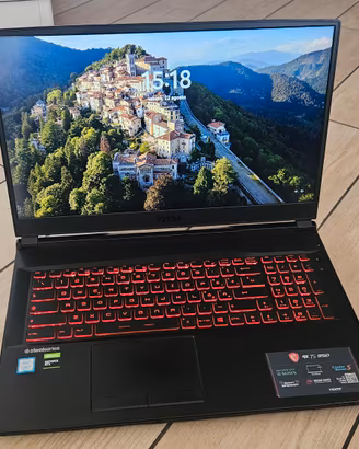 MSI GL75 9SD 17.3-i7 9th/16GB RAM / GTX1600/Ss