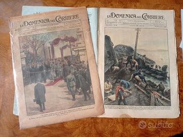 Domenica del corriere anni '30. Due euro luna