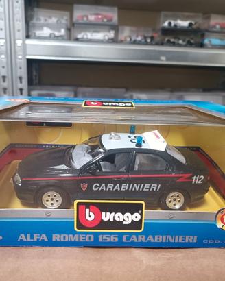 Modellino Alfa Romeo Carabinieri 1:24 Burago 