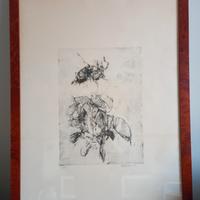 quadro/litografia di Renzo Vespignani
