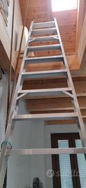 Scala a pioli in Alluminio - 4 mt