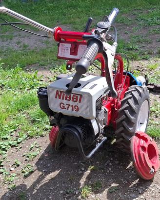 Motocoltivatore Nibbi G 719 con barra ESM da 137cm