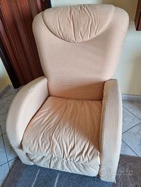 Poltrona relax reclinabile e massaggiante 