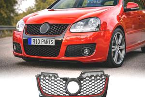 GRIGLIA VOLKSWAGEN VW GOLF 5 LOOK GTI NERA ROSSA