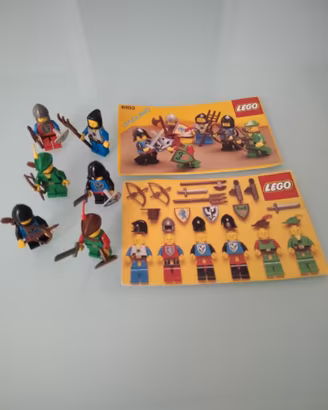 Set lego castle 6103 completo con figure