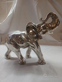 soprammobile elefante argento