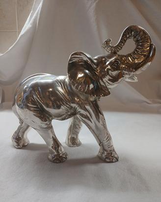 soprammobile elefante argento