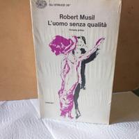 Musil uomo senza qualità 1/2 einaudi struzzi nuovo