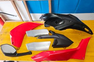 Ducati Multistrada fianchetto convogliatore 