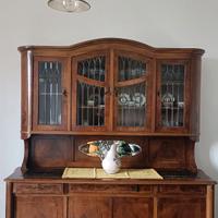 Credenza modernariato in stile liberty