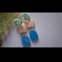 Orecchini pendenti multicolor