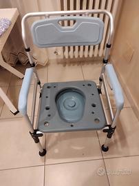 Sedia WC portatile per anziani - Arredamento e Casalinghi In vendita a  Barletta-Andria-Trani