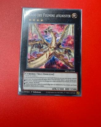 Yu-Gi-Oh! Drago del Fulmine @Ignister