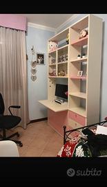 Libreria con scrivania