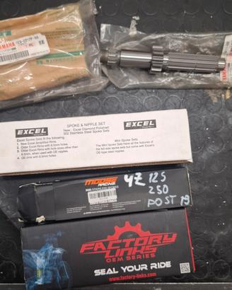 ricambi yamaha yz 125 yz 250