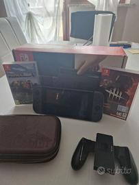 Nintendo Switch V1 + Accessori + 2 giochi