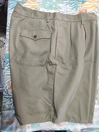 Pantaloncini militari color kaki