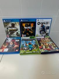 Lotto giochi PS4, PS5 e Xbox 360 – Tutto insieme