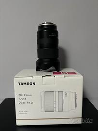 Obiettivo tamron 28-75 2.8  Di III RXD