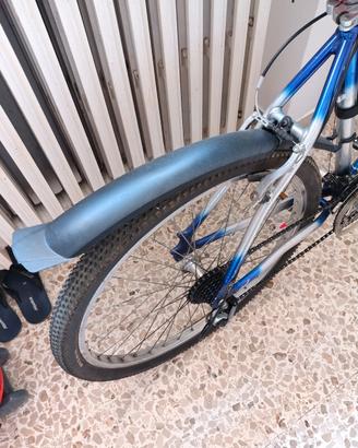Coppia parafango anteriore e posteriore bici 