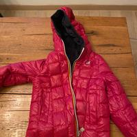 K-way Bambina 5-6anni double face