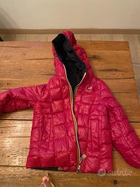 K-way Bambina 5-6anni double face