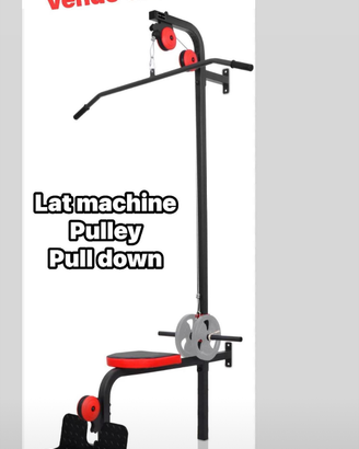 Lat machine pulley pull down