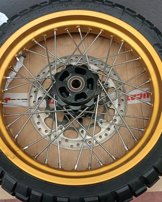 Cerchio Ruota Ant. C/Disco Per SCR Desert Sled