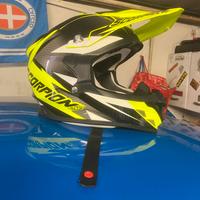 Casco cross scorpion taglia S e mascherina 100%