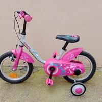Bici da bambina cerchi 14 Decathlon