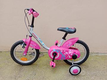 Bici da bambina cerchi 14 Decathlon