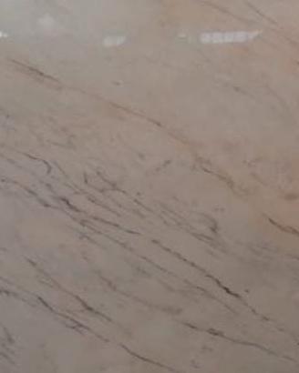 tavolo con lastra di marmo Carrara