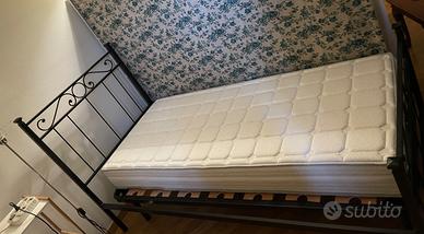 2 letti singoli materasso MemoryFoam Made in Italy